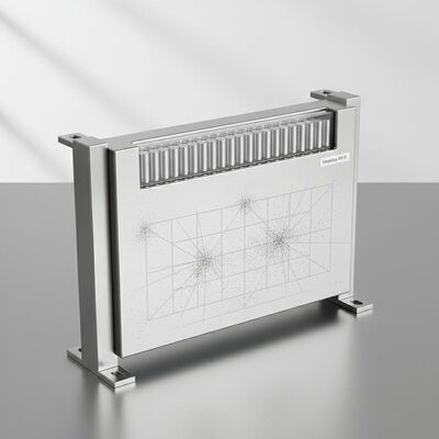 সহজ ইনস্টলেশন প্লেট টাইপ চৌম্বকীয় বিভাজক যা চৌম্বকীয় বিভাজন নিশ্চিত করে উচ্চ চৌম্বকীয় ক্ষেত্রের তীব্রতার সাথে ডিজাইন করা হয়েছে