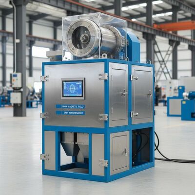 উচ্চ চৌম্বকীয় ক্ষেত্র তীব্রতা উচ্চ গ্রেডিয়েন্ট চৌম্বকীয় বিভাজক সহজ ইনস্টলেশন এবং শিল্পের জন্য সহজ রক্ষণাবেক্ষণ প্রস্তাব
