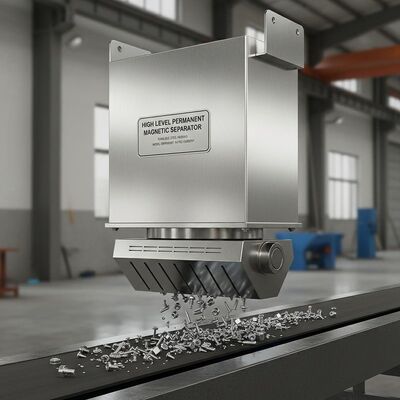 স্টেইনলেস স্টিল হাউজিং উপাদান এবং রেট করা কারেন্ট মডেল নির্ভর সহ উচ্চ স্তরের স্থায়ী চৌম্বক বিভাজক, শিল্প কারখানার জন্য আদর্শ