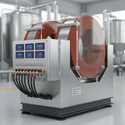 শিল্প চৌম্বকীয় পৃথকীকরণের প্রয়োজনের জন্য ই ইনসুলেশন পদ্ধতি অন্তর্ভুক্ত কাস্টমাইজড ভোল্টেজ ইলেক্ট্রোম্যাগনেটিক সেপারেটর