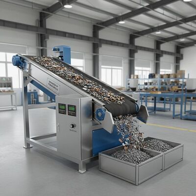 ধাতব পদার্থ থেকে লৌহঘটিত পদার্থ পৃথকীকরণ, ০.৫ থেকে ১.৫ টেসলা চৌম্বক ক্ষেত্র শক্তি সহ ইলেকট্রোম্যাগনেটিক সেপারেটর বাছাইয়ের জন্য