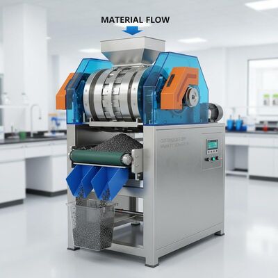 কাস্টমাইজযোগ্য শুকনো চৌম্বকীয় বিভাজক শক্তিশালী চৌম্বকীয় ক্ষেত্রের তীব্রতার সাথে সজ্জিত যা চৌম্বকীয় বিভাজন এবং উপাদান হ্যান্ডলিং নিশ্চিত করে